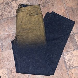 Fendi Roma Amor gold jeans MC